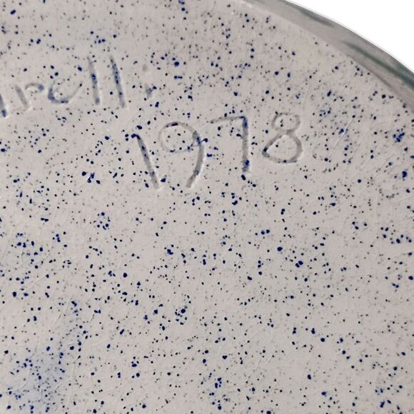 Holland Mold Melamine Popcorn Bowl Plastic Snack Pretzel Handpainted Vintage 70s - Picture 8 of 16